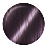 IBD Mystic Magnetic Gel swatch with a deep plum base and radiant lilac magnetic shimmer lines.